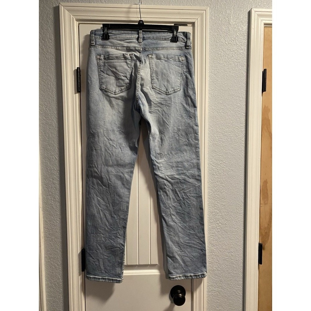 Lazer Slim Fit Stretch Men 31X30 Denim Pants Classic Light Wash Comfort Stretch - Picture 3 of 6